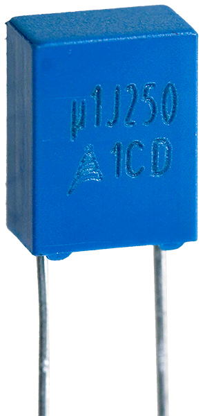 B32529C3104J189, конденсатор пленочный 0.1 мкФ 250 В 5%