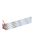 LED KIT 5000K, Набор 4 линейки 520x12мм, 64 светодиодов 5630 0,5 Вт