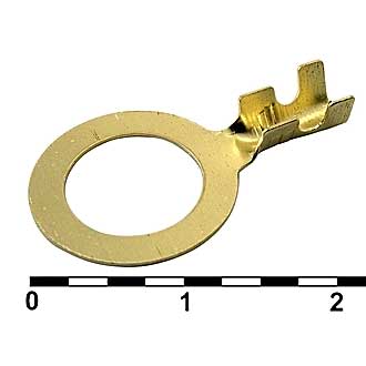 DJ431-10A-D клемма неизолированная тип "О" DJ431-10A-D клемма неизолированная тип "О"