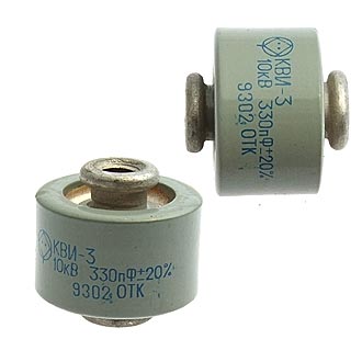 Конденсатор КВИ-3   10КВ   330ПФ