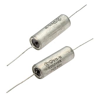 Конденсатор К75-10    250 В  0.22 мкф
