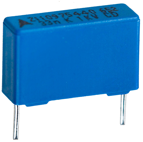 B32652A333K, B32652A0333K конденсатор 1.0 kVdc 10% 33нФ