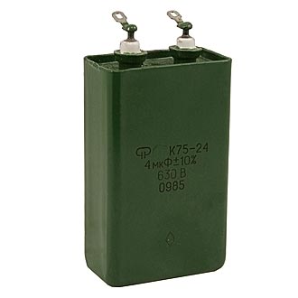 Конденсатор К75-24    630 В     4 мкф  10%