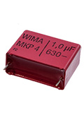 MKP4J041006D00MSSD, конденсатор MKP 4 1.0  F 630 VDC 13x24x31.5 PCM27.5