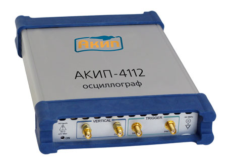 Осциллограф акип-4112/6, цифровой стробоскопический USB-осциллограф