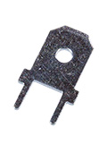 L-KLS8-01128-PC-250, клемма ножевая на плату 6.35 мм (аналог TA-M)