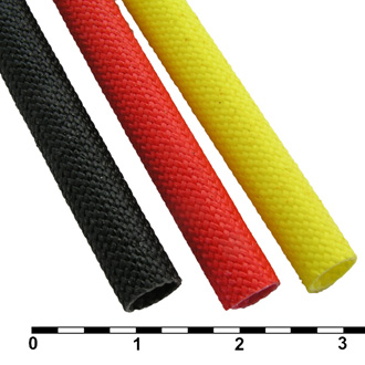 Трубка силиконовая ТКСП Ф5.5 yellow 1200V