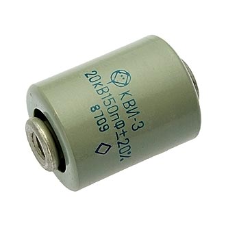 Конденсатор КВИ-3   20КВ   150ПФ