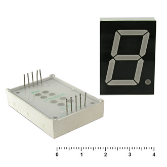 Индикатор цифровой KEM-12101BG (Green)