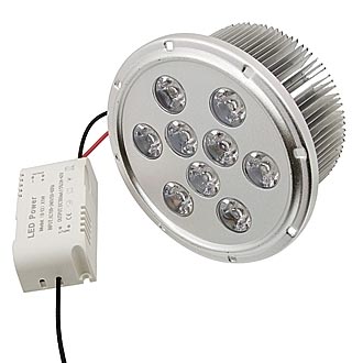 Светильник 9*1W 220v 800Lm 3200K D110