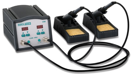 Станция паяльная quick-203d esd