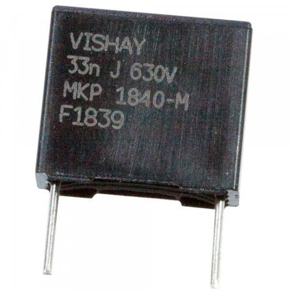 MKP1840333634M, конденсатор MKP 0,033 F 5% 630Vdc шаг 10мм