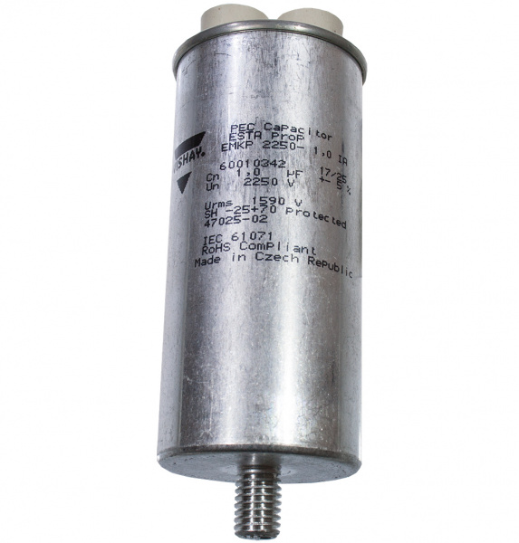 EMKP 2250-1,0 IA, конденсатор 1.0мкФ 2250В, 50х109мм