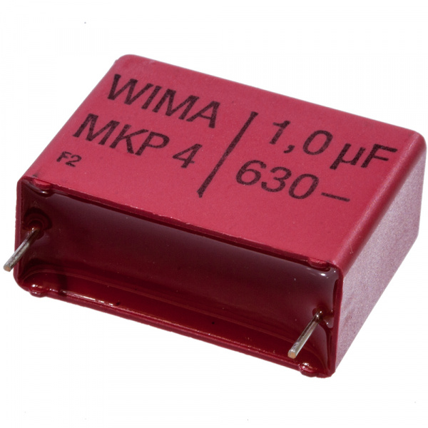 MKP4J041006D00MSSD, конденсатор MKP 4 1.0  F 630 VDC 13x24x31.5 PCM27.5