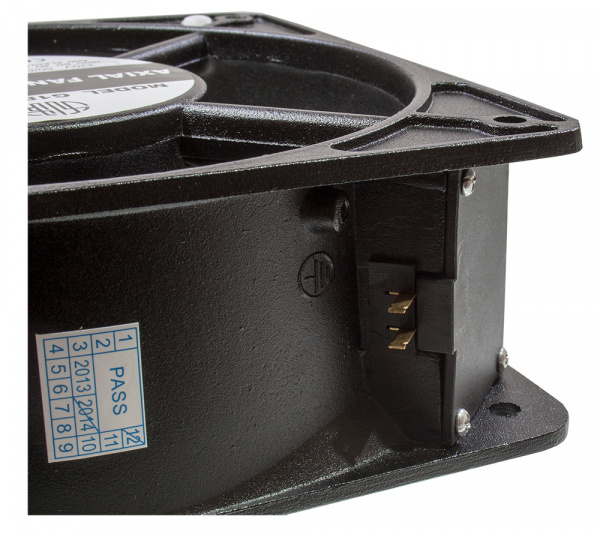 G18065HA2BT, вентилятор 220В 180х180х65мм подшипник качения клеммы