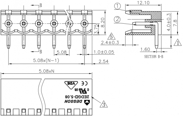 2EDGR-5.08-10P-14-00A(H)