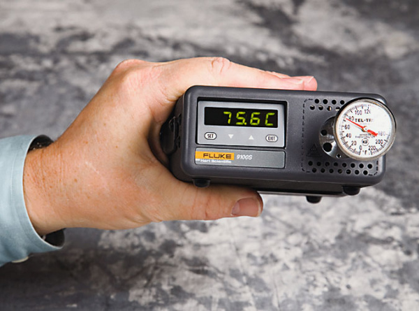 Калибратор портативный сухоблочный fluke 9100s-d-256 (1885169)
