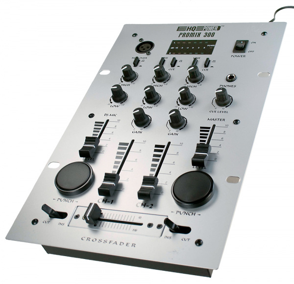 PROMIX300, 2-канальный DJ-микшер VELLEMAN