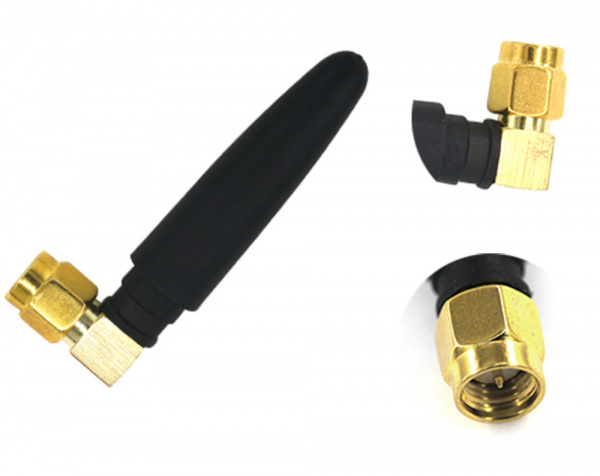 TX2400-JW-5, антенна угл. 2.4 ГГц SMA-J d10х50мм, EBYTE
