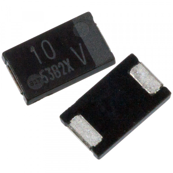 EEFCS1V100R, ЧИП электролит.конд.   10мкф  35В -55+105гр 7.3х4.3